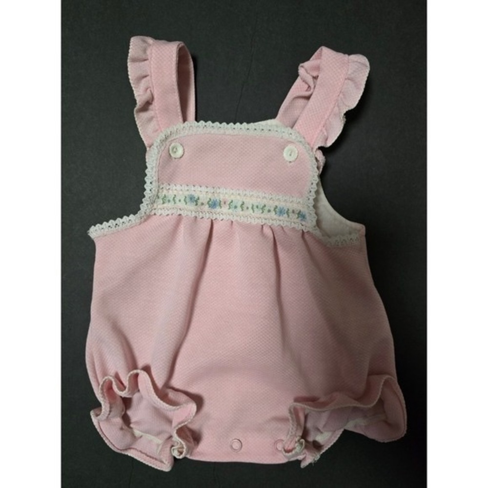 Carter's Pink Ruffled Bodysuit